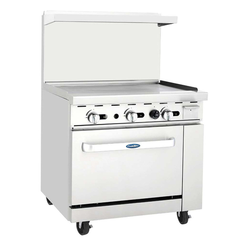 AGR-36G-NG, Range with Griddle and Oven