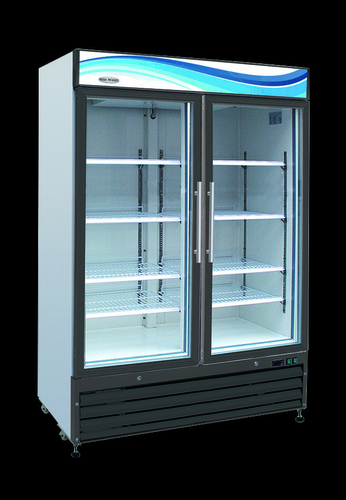 GF48-HC Glass Door Freezer , 2 Door