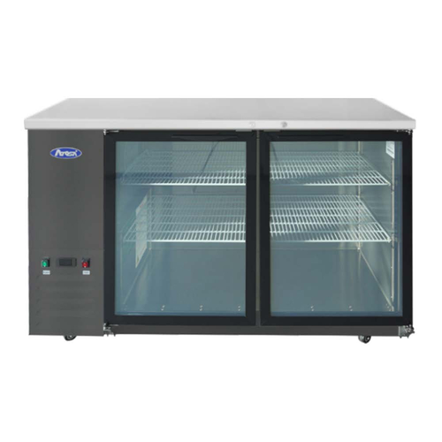 SBB59GGRAUS2, Glass Door Backbar cooler