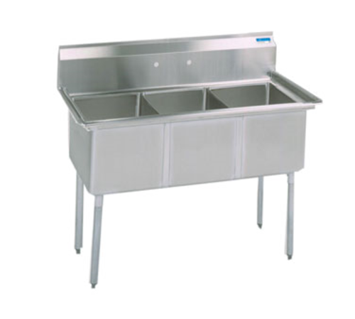 BKS-3-18-12, 3 Bay Sink