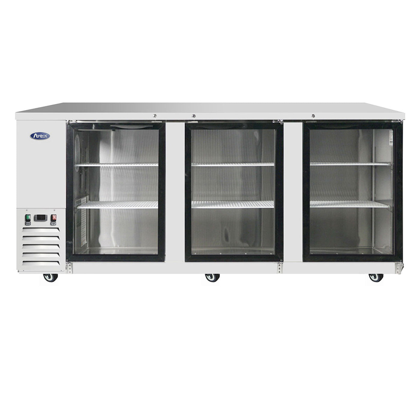 MBB90GGR, Glass Door Back Bar Cooler