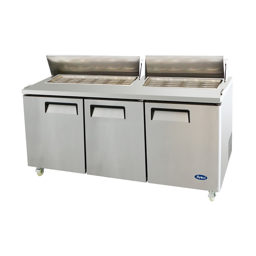 MSF8308GR,Mega Top Sandwich / Salad Preparation Refrigerator