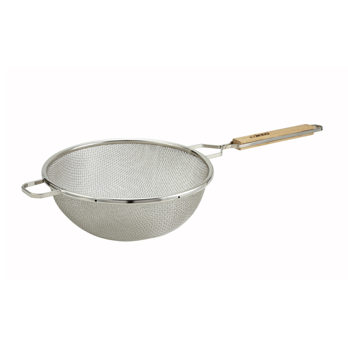 Strainer, 10-1/2" bowl dia., 11-1/4"L handle, MST-10D