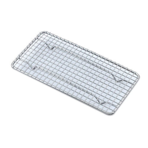 Pan Grate, 10"L x 5"W x 9/10"D, footed