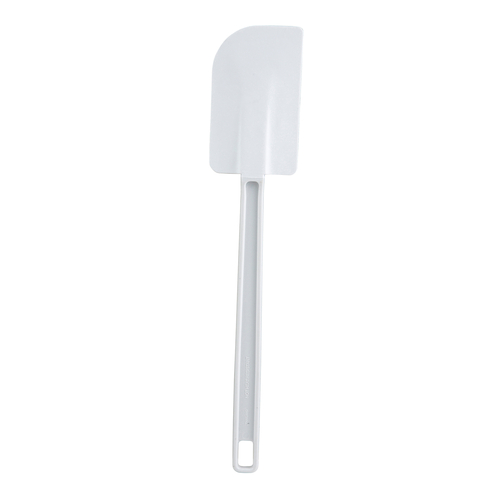 14" Flat White Plastic Spatula