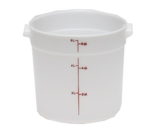 Storage Container, round, 6 qt