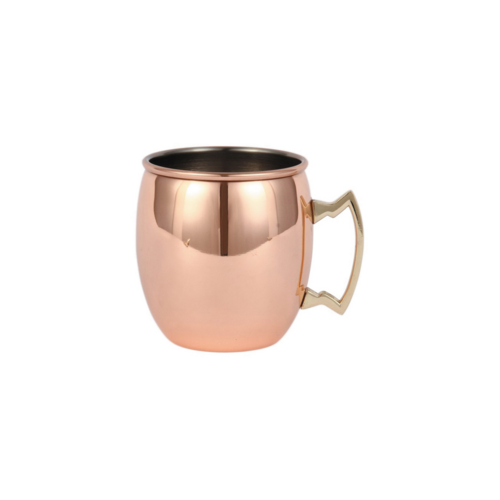 Moscow Mule, 20 oz., smooth, stainless steel, copper plated exterior