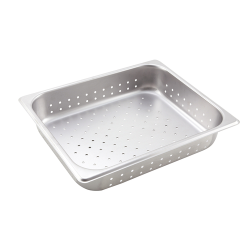 1/2 Size Perforated Steam Table Pan 2.5" Deep