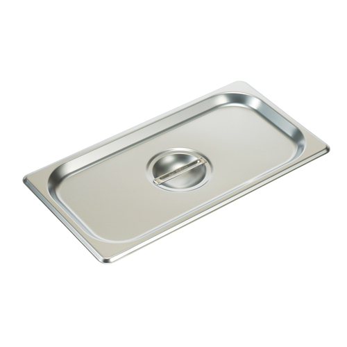 1/3 Size Steam Table Pan Cover w/ Handle