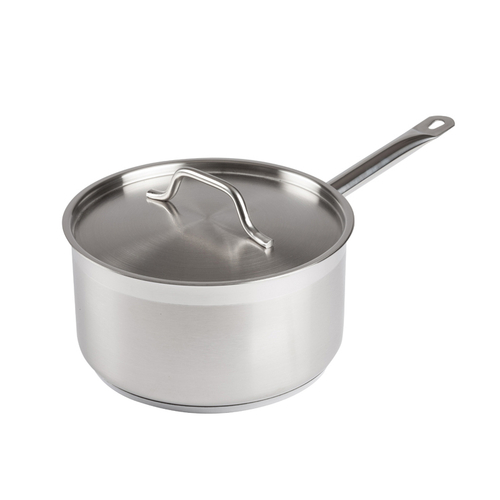 Premium Saucepan, 6 qt., 9-1/2" dia. x 5"H, round, with cover, SSSP-6