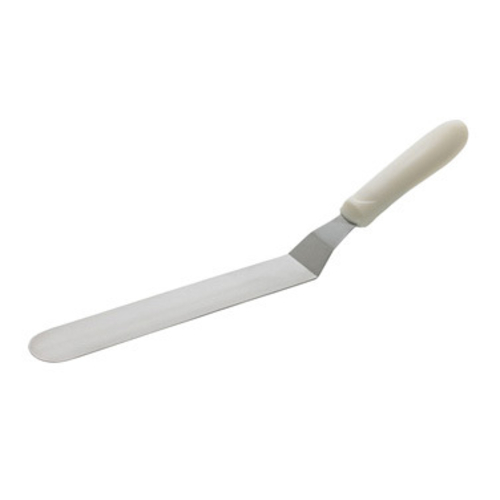 8.5" Offset Spatula w/ White Handle