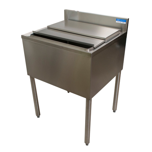 Underbar Ice Bin, with 8-circuit aluminum cold plate Mod # UB4-21-IBCP24-8 - WEB