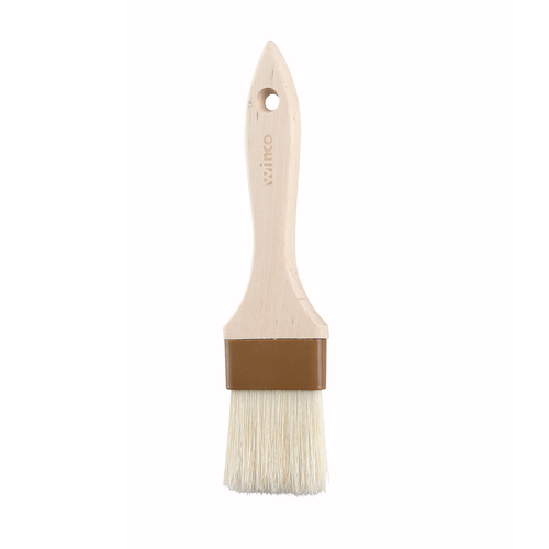 HOME PERFECT BBQ Grill Pastry Nylon Brush W/Plastic Handle,Butter