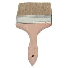 4" Wooden Handle Pastry Brush