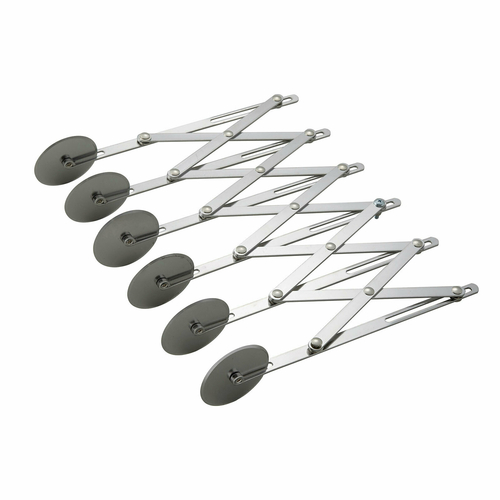 Dough Divider, 6 wheel, adjustable from 3/4" to 4-3/4", stainless steel # ADD-6