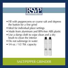Salt & Pepper Grinder 12pc CDU