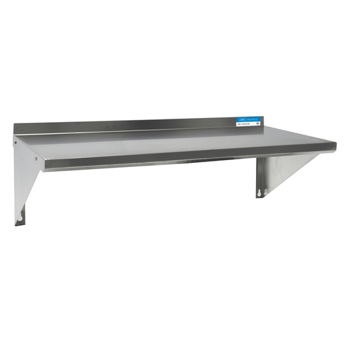 Wall Shelf SS 16x24 BK # BKWS-1624