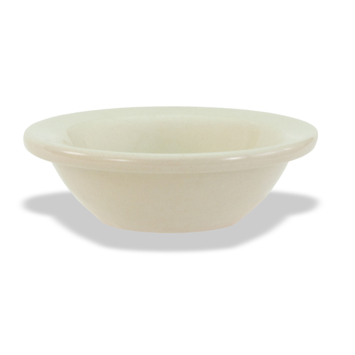 BOWL, GRAPEFRUIT, 6.25" DIA, CERAMIC, DOVER WHITE,