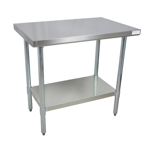 Work Table SS 48x36 / 16 Ga Open Base BK # CVT-4836
