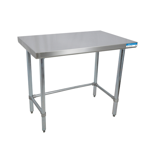 Work Table SS 72x36 / 16 Ga Open Base BK # CVTOB-7236