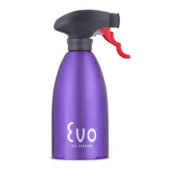 Evo Stainless Steel Oil Sprayer – Refillable 16oz Bottle: Silver