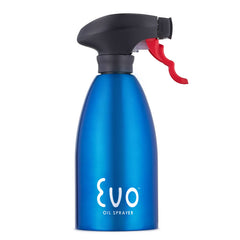 Evo Stainless Steel Oil Sprayer – Refillable 16oz Bottle: Silver