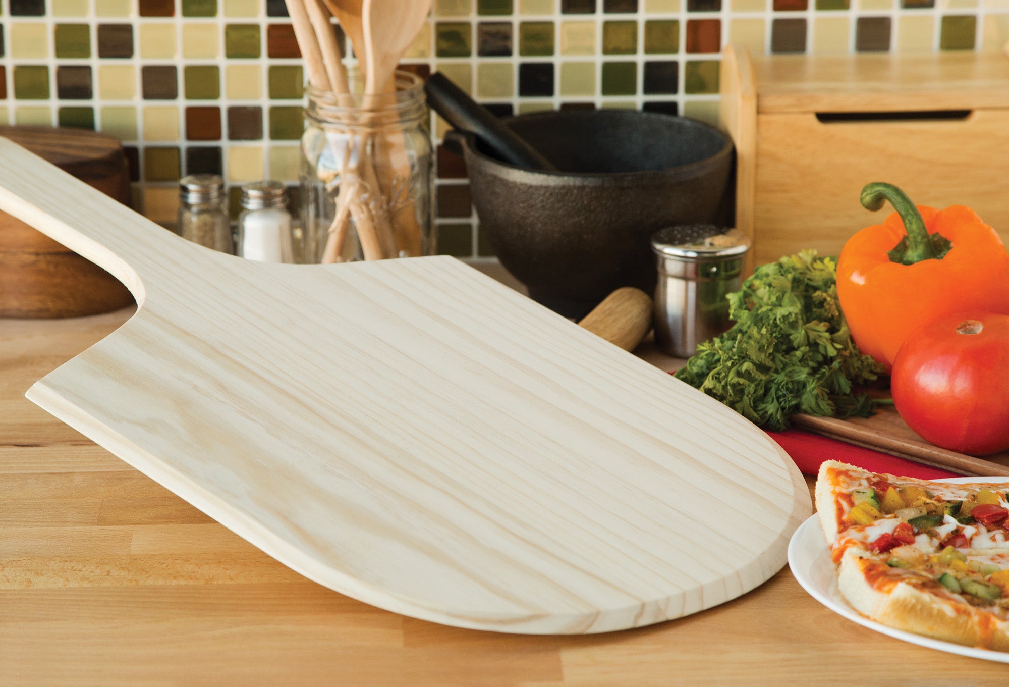 Pizza Paddle, Wood