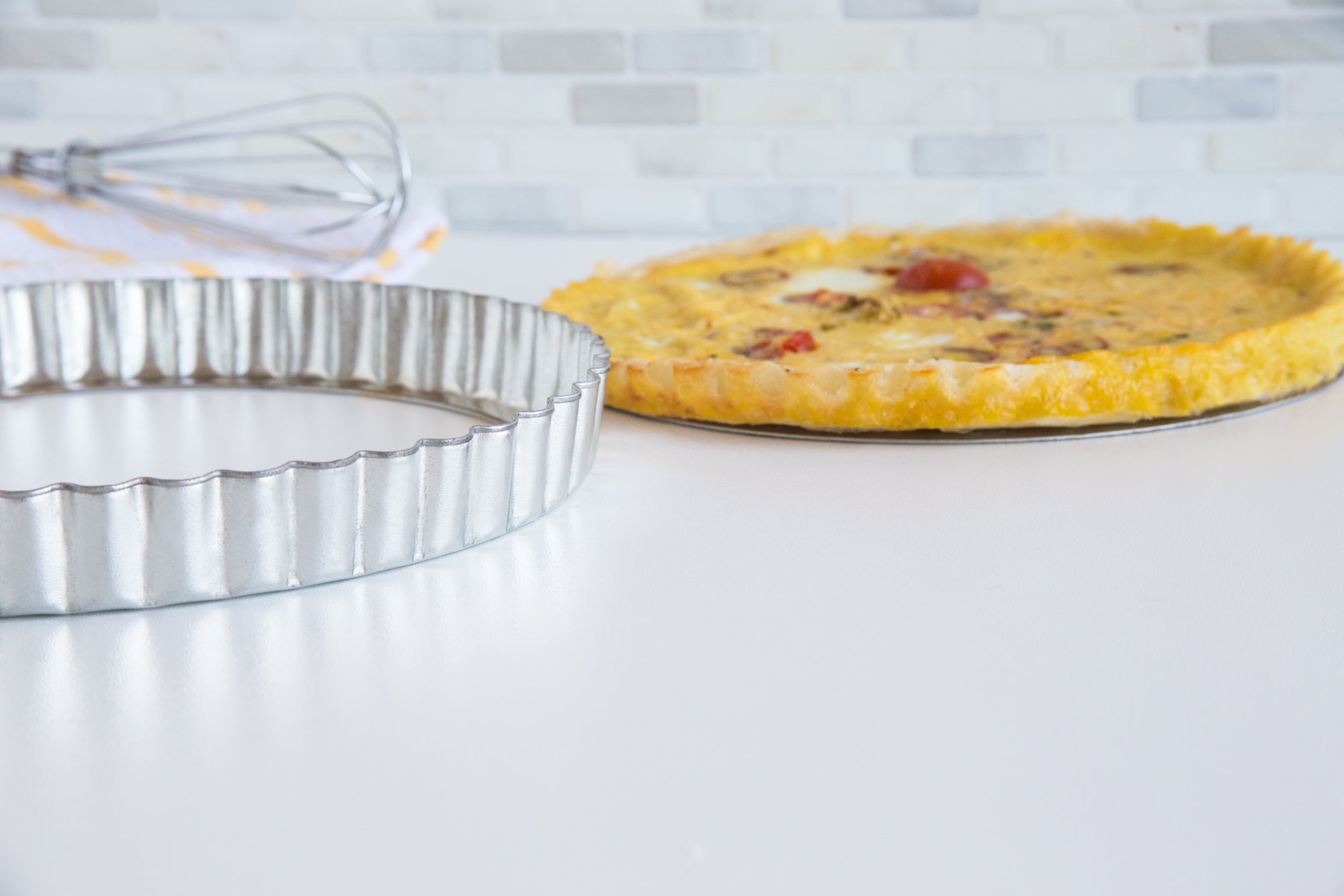 8" Loose Bottom Tartlet/Quiche Pan