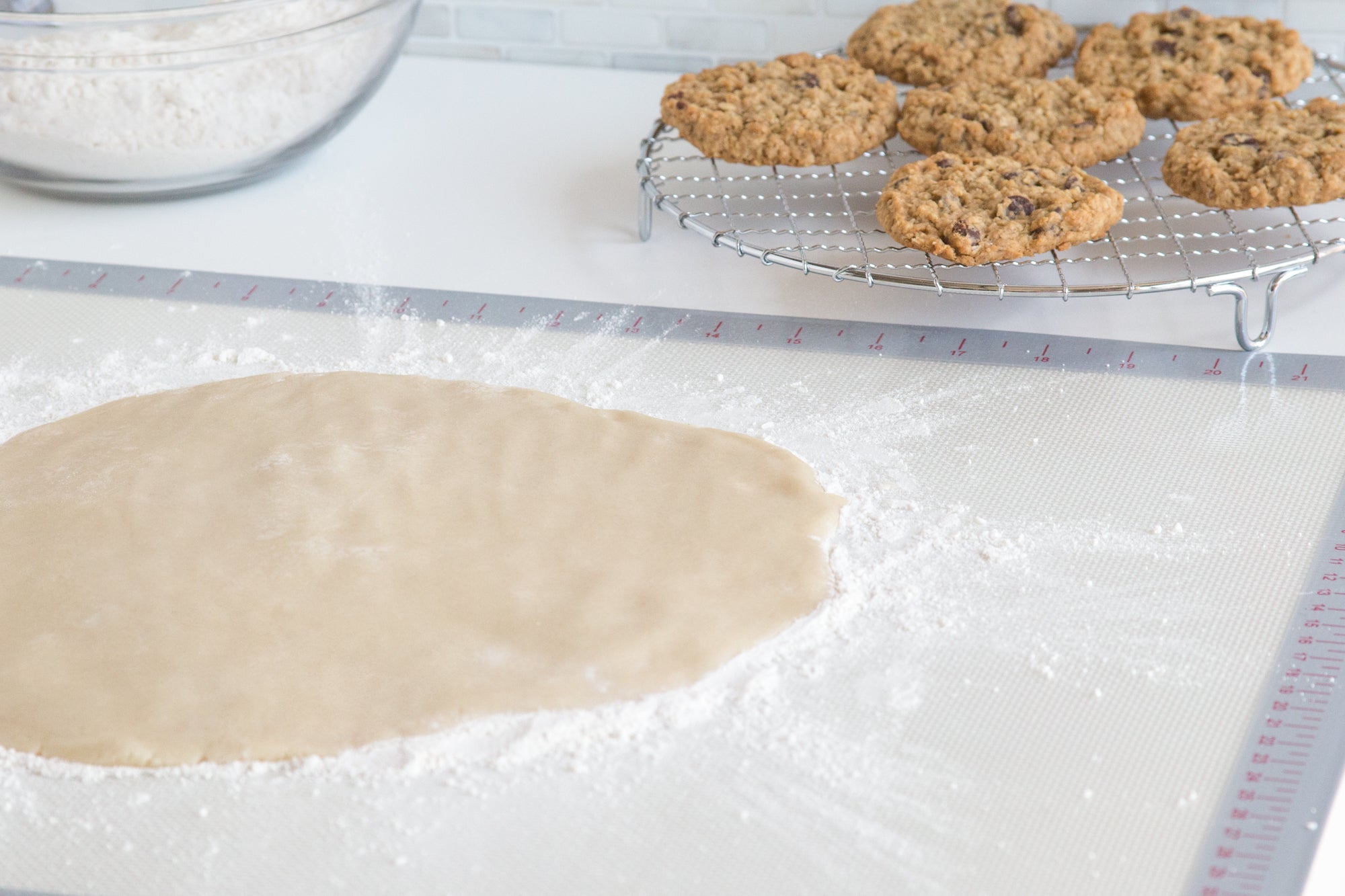 Silicone Baking Mat with Measurements