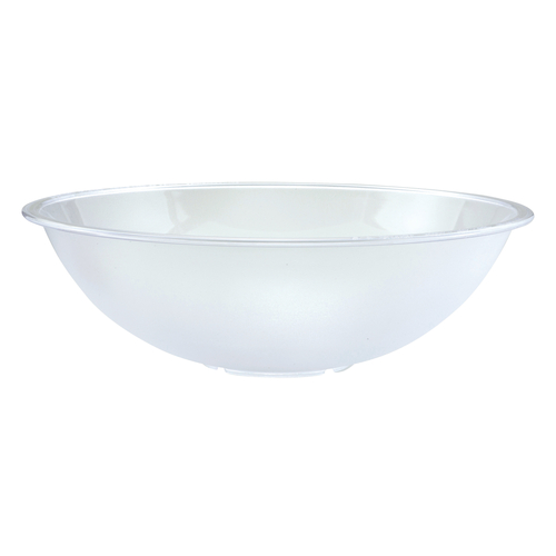 Pebbled Bowl 18 3/4 " Diameter polycarbonate clear Winco # PBB-18