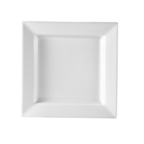 PLATE, 6 X 6, PRINCESQUARE, PORCELAIN, SUPER WHITE