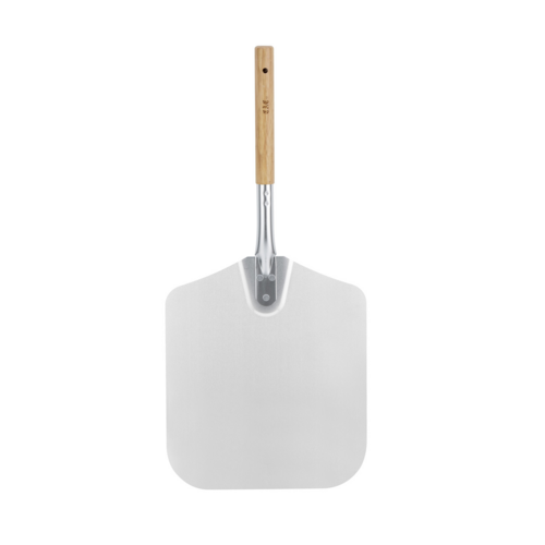 Pizza Peel, 12"x14" aluminum blade, 26" wooden handle Mod # PPLA-1214A