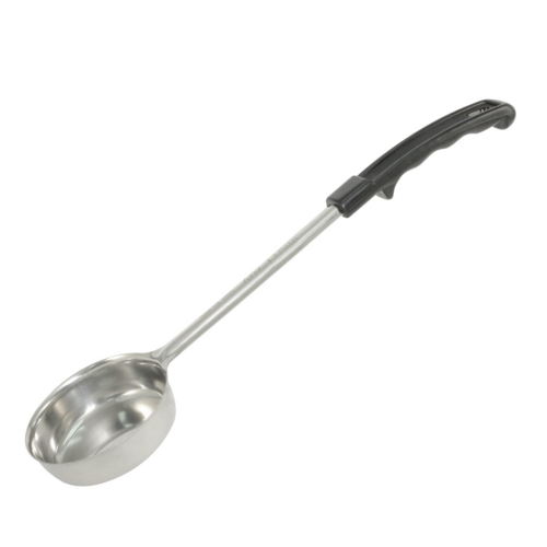 LADLE, PORTION CONTROL, 3 OZ, SOLID, 10" HANDLE BLACK