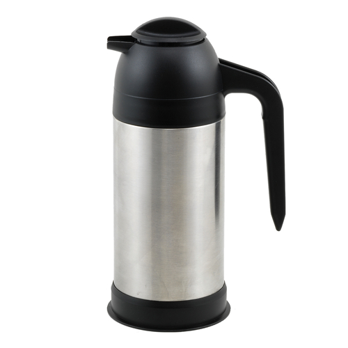 Coffee/Cream Servers, 33 oz., double wall, vacuum insulated, stainless steel lined Mod # VSS-33