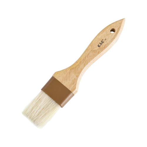 Pastry Brush, 1.5" bristle width, boar bristle, water-resistant