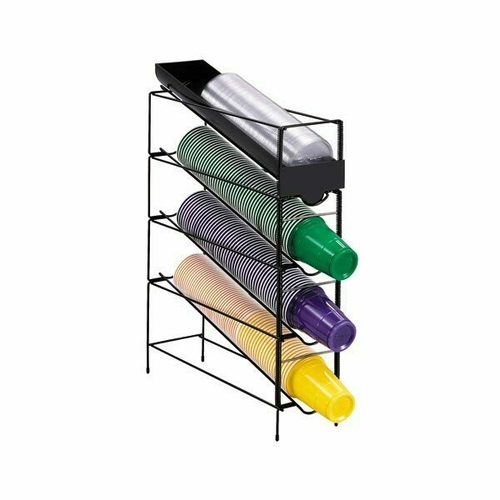 WR-CT-4 Cup Dispenser, wire rack, adjustable, 4 section,